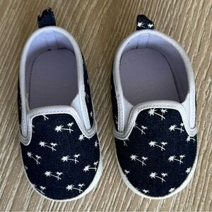 Tommy Bahama kids baby slip on Canvas shoes, 12-18 months, NEW
